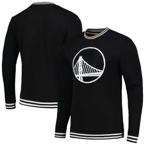 Stadium Essentials Trendy Golden State Warriors Black Club Level Pullover Sweatshirt
