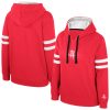 Stadium Essentials Houston Rockets Women's Red Road Elegant Game Pullover Hoodie