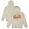 Stadium Essentials Los Angeles Lakers Cream Stylish Your Way Oversized Urban Pullover Hoodie
