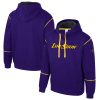 Stadium Essentials Los Angeles Trendy Lakers Unisex Purple 2024/25 City Edition Monument Pullover Hoodie