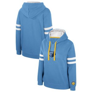 Stadium Essentials Gorgeous Memphis Grizzlies Women's Light Blue Road Game Pullover Hoodie