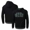 Stadium Essentials Milwaukee Stylish Bucks Black Baseline Pullover Hoodie