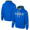 Stadium Essentials Milwaukee Bucks Unisex Royal 2024/25 City Edition Monument Eye - catching Pullover Hoodie
