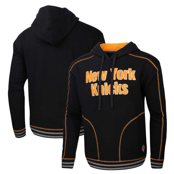 Stadium Fabulous Essentials New York Knicks Black Baseline Pullover Hoodie