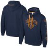 Stadium Essentials New York Knicks Unisex Navy Elegant Elementized Pullover Hoodie