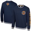 Stadium Essentials New York Knicks Unisex Navy Half Chic Time 2 Pullover Sweatshirt