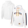 Stadium Essentials New York Knicks Unisex White 2024/25 Fabulous City Edition Star Pullover Hoodie