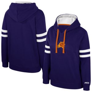 Stadium Essentials Phoenix Suns Women's Gorgeous Purple Road Game Pullover Hoodie