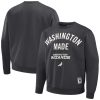 Staple x NBA Washington Wizards Stylish Anthracite Plush Pullover Sweatshirt