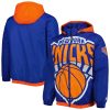 Starter New York Trendy Knicks Blue The Triple Double Full Zip Hoodie Jacket