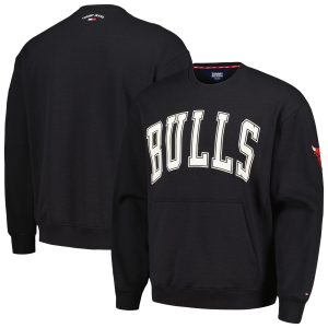 Tommy Jeans Chicago Trendy Bulls Black Henry Pullover Sweatshirt