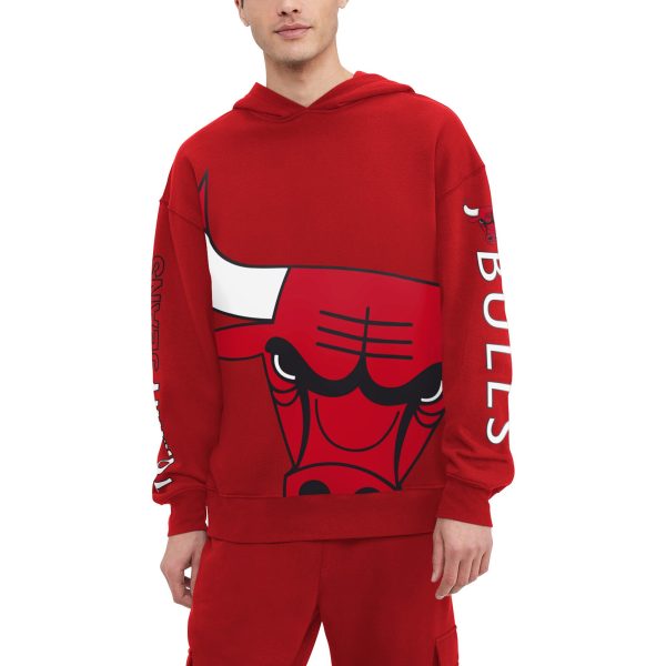 Tommy Jeans Chicago Bulls Red Premium Kenny Pullover Hoodie