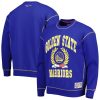 Tommy Jeans Golden State Warriors Royal Peter French Terry Eye - catching Pullover Crew Sweatshirt