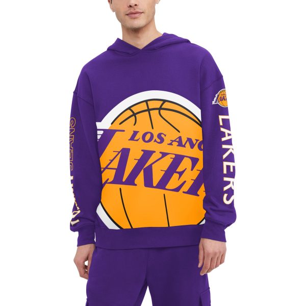 Tommy Jeans Los Angeles Lakers Unique Purple Kenny Pullover Hoodie