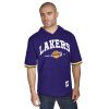 Tommy Jeans Los Angeles Lakers Purple Paul French Gorgeous Terry Short Sleeve Pullover Hoodie