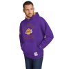 Tommy Jeans Los Angeles Lakers Purple Sebastian Eye - catching Pullover Hoodie
