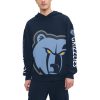 Tommy Jeans Memphis Grizzlies Navy Kenny Unique Pullover Hoodie