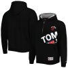 Tommy Jeans Miami Heat Black Bernard Premium Half Zip Hoodie