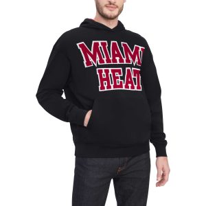 Tommy Jeans Miami Heat Black Greyson Elegant Pullover Hoodie