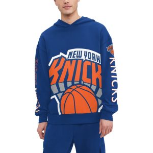 Tommy Jeans Eye - catching New York Knicks Royal Kenny Pullover Hoodie
