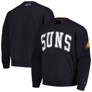 Tommy Jeans Phoenix Suns Black Henry Unique Pullover Sweatshirt
