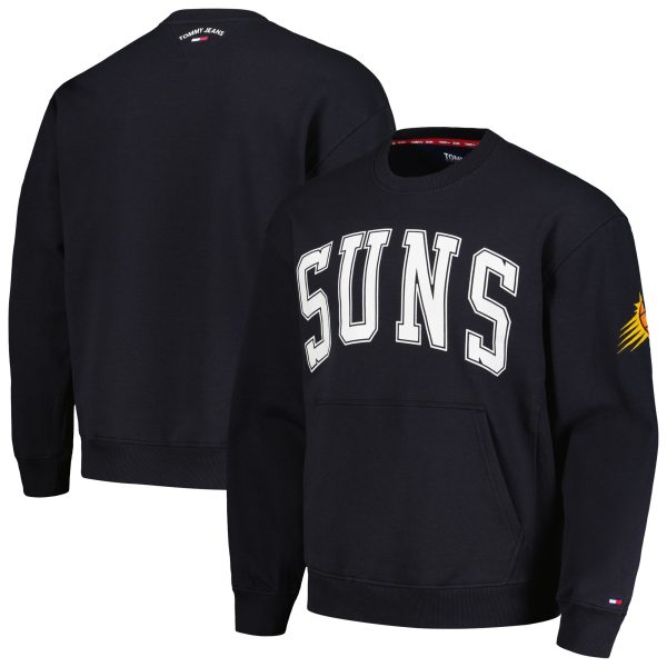Tommy Jeans Phoenix Suns Black Henry Unique Pullover Sweatshirt
