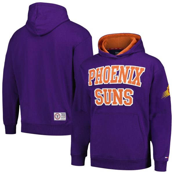 Tommy Jeans Phoenix Suns Purple Greyson Stylish Pullover Hoodie
