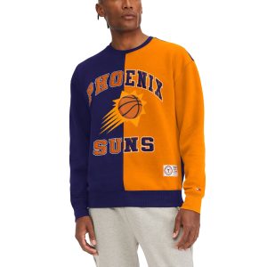 Tommy Jeans Phoenix Suns Purple/Orange Keith Split Pullover Sweatshirt Trendy
