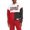 Tommy Jeans Toronto Raptors White/Red Andrew Stylish Split Pullover Hoodie
