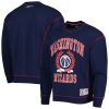 Tommy Jeans Washington Wizards Navy Peter French Terry Chic Pullover Sweatshirt