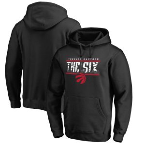 Toronto Raptors Black The Six Hometown Collection Pullover Hoodie Trendy