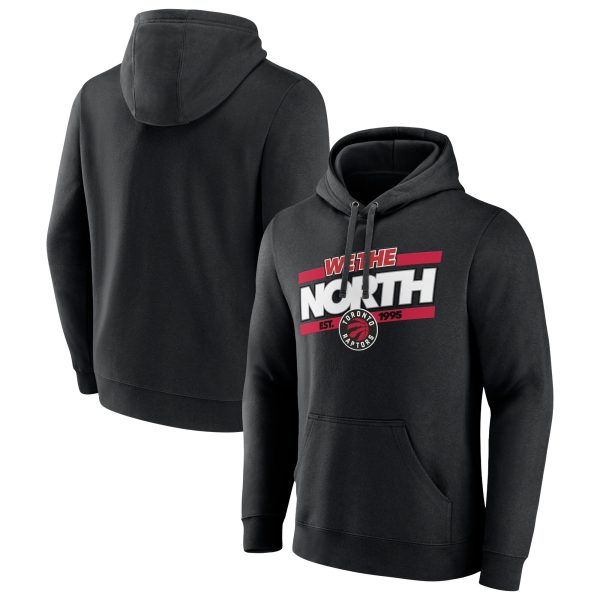 Toronto Raptors Gorgeous Black Tip Off Pullover Hoodie