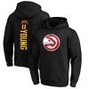 Trae Young Atlanta Premium Hawks Black Playmaker Name & Number Pullover Hoodie