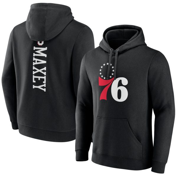 Tyrese Maxey Philadelphia 76ers Black Playmaker Gorgeous Pullover Hoodie