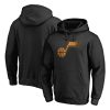 Utah Jazz Eye - catching Black Hardwood Pullover Hoodie