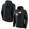 Utah Jazz Black Primary Stylish Logo Pullover Hoodie