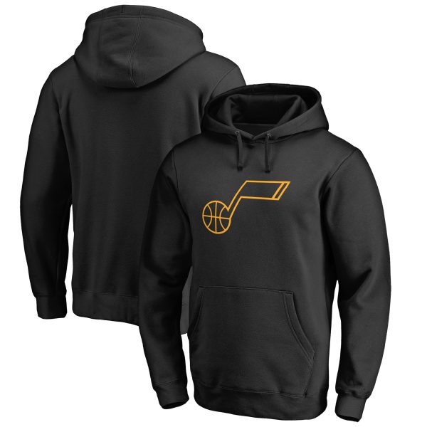 Utah Jazz Black Chic Taylor Pullover Hoodie