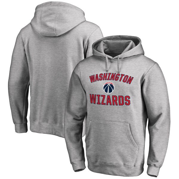 Washington Wizards Ash Victory Stylish Arch Pullover Hoodie