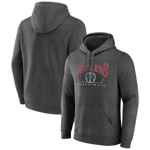 Washington Wizards Charcoal Unique Pullover Hoodie