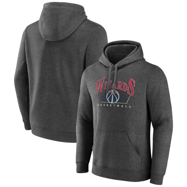 Washington Wizards Charcoal Unique Pullover Hoodie