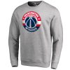 Washington Wizards Heathered Gray Primary Fabulous Logo Sweatshirt