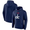 Washington Wizards Stylish Navy Alternate Logo Pullover Hoodie