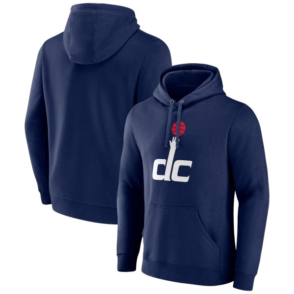 Washington Wizards Stylish Navy Alternate Logo Pullover Hoodie