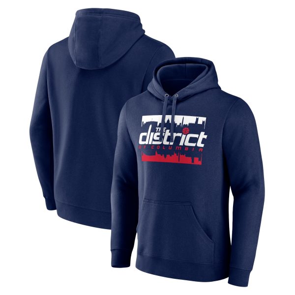 Washington Wizards Navy Timeout Fabulous Pullover Hoodie