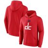 Washington Wizards Red Alternate Logo Premium Pullover Hoodie