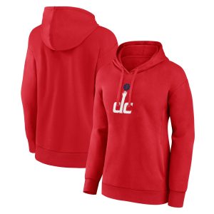 Washington Wizards Women's Red Alternate Logo Pullover Gorgeous Hoodie